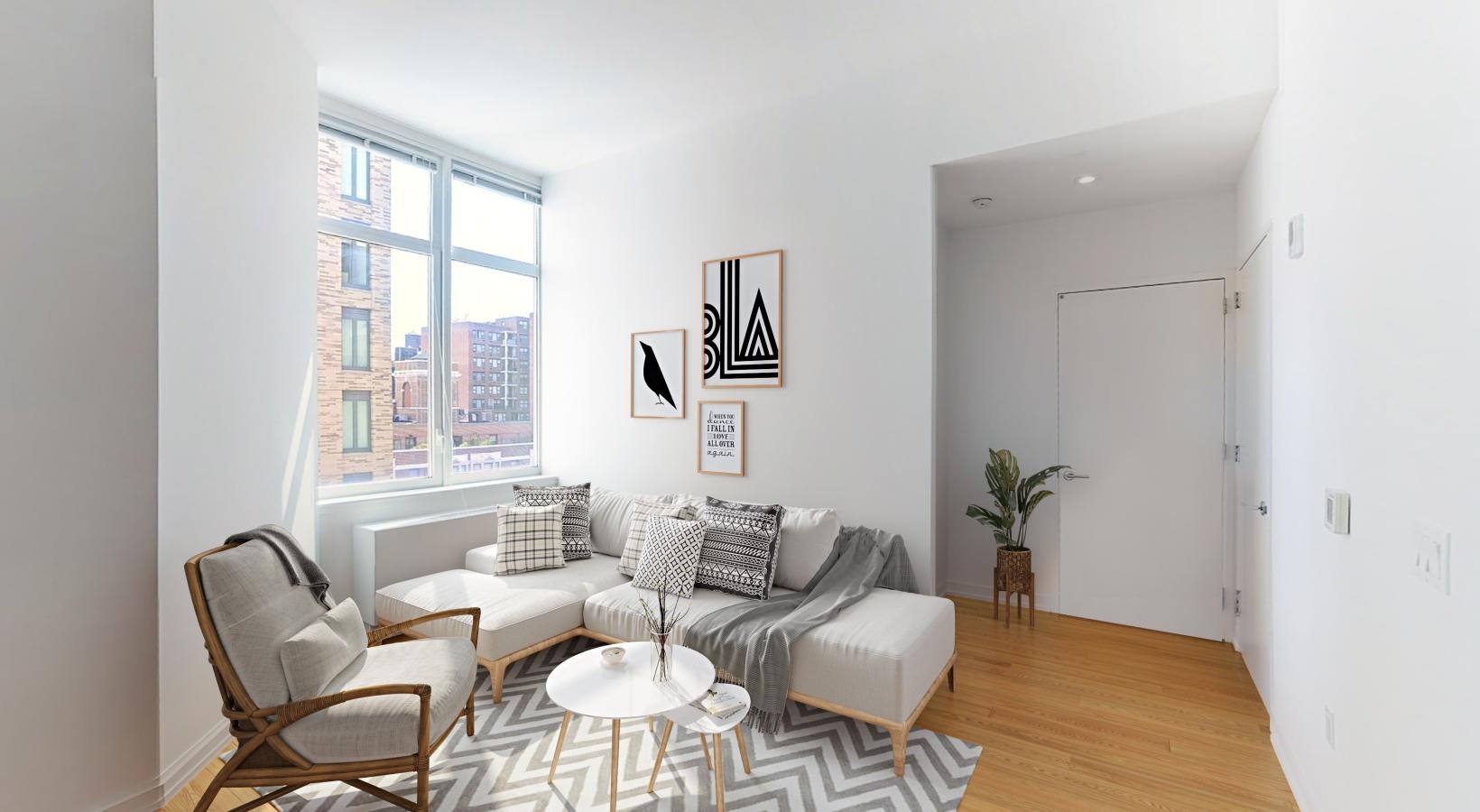 Thoughtful details to elevate your lifestyle a living room with a couch and a table