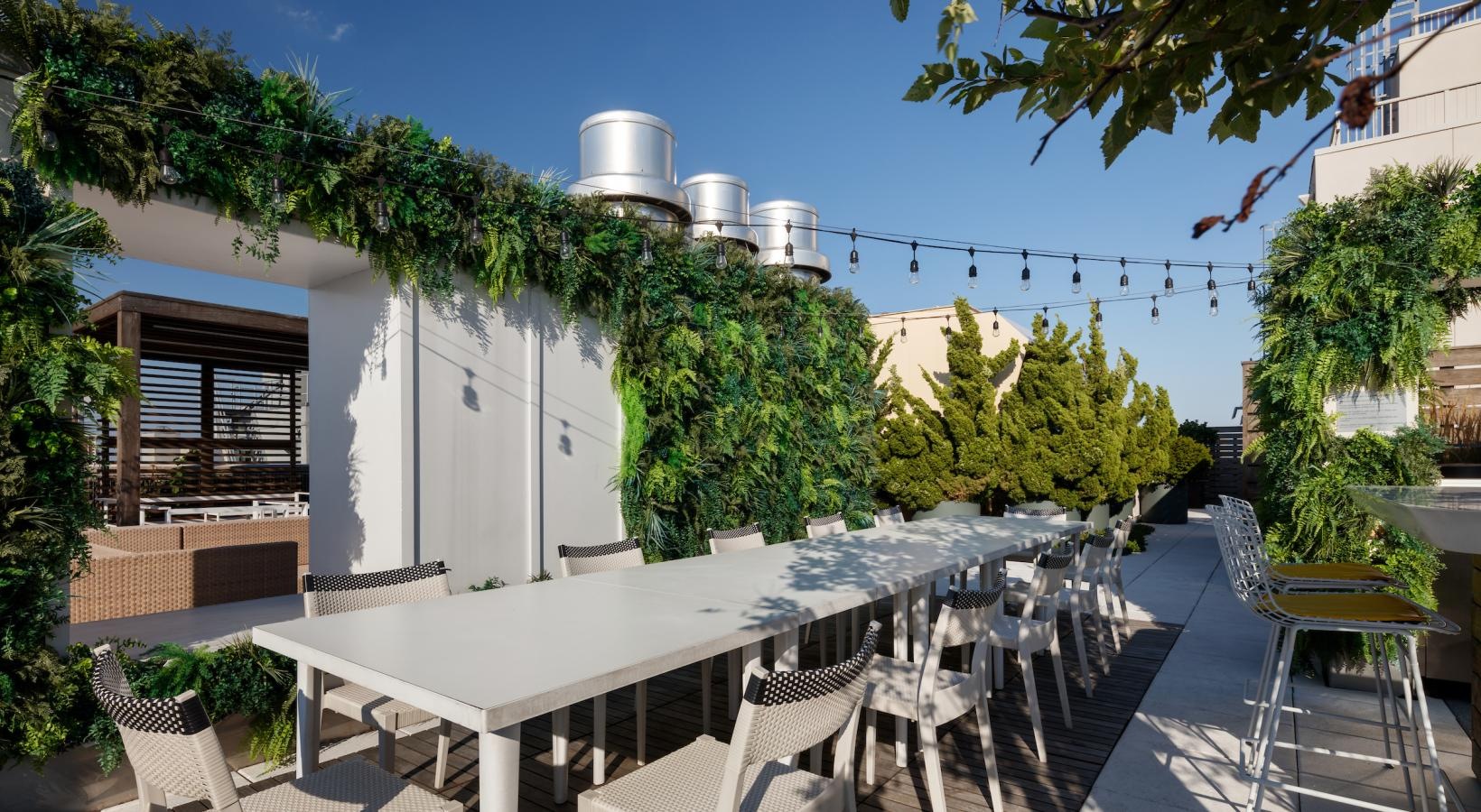 Find your perfect fit at The Larstrand a table and chairs outside