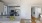 a kitchen with white cabinets